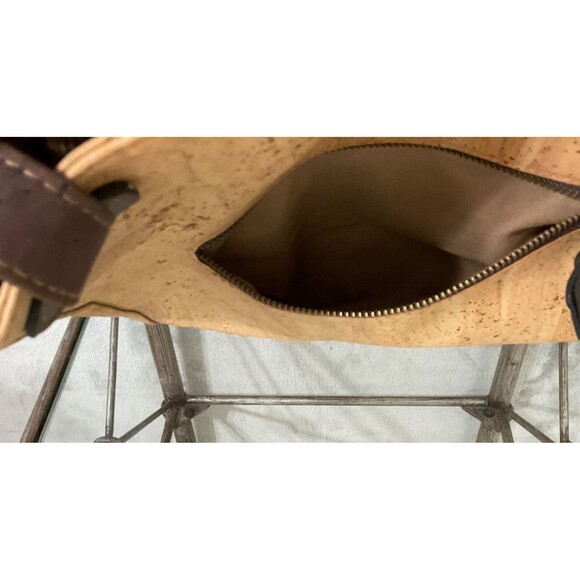 Eve Natural Cork Tote Bag Portugues Bora HandBag Waterproof 13”x15” - Picture 12 of 16